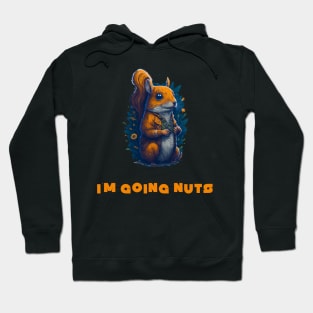 funny squirrel Hoodie